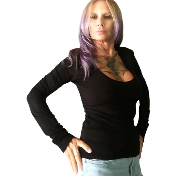 Free People Low Neck Top - Picture 5 of 15